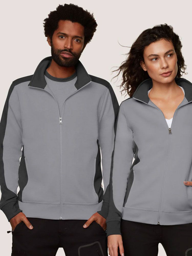 Damen Sweatjacke Grau