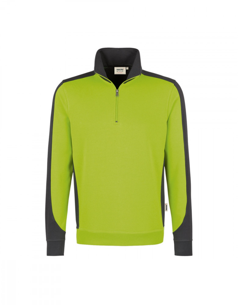 Unisex Performance Zip Sweatshirt Contrast