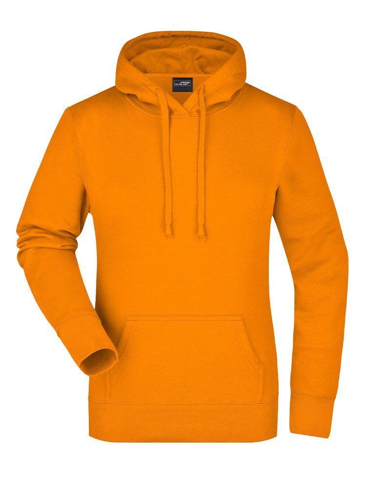 Hoodie Damen Orange