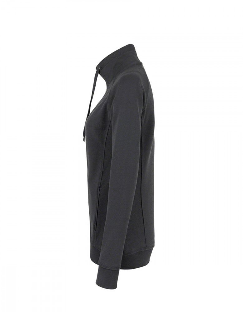 Sweatjacke Damen Grau