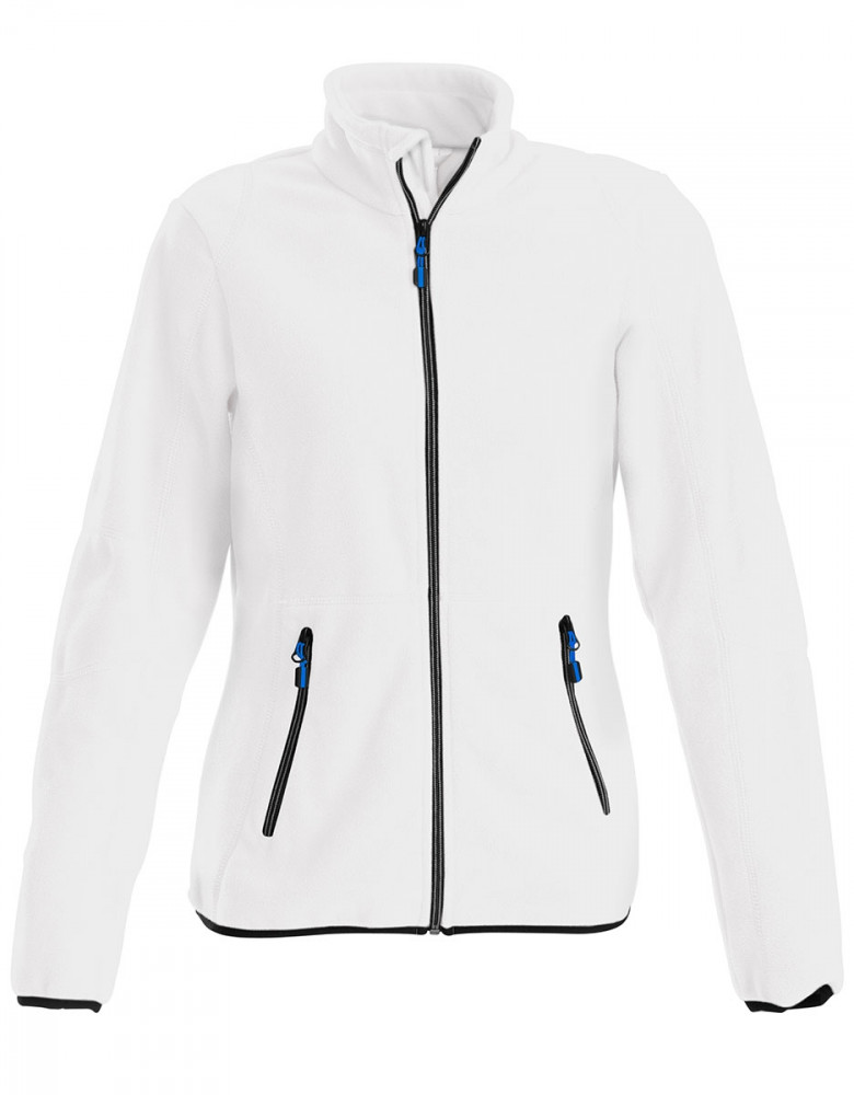 Fleecejacke Damen Weiß