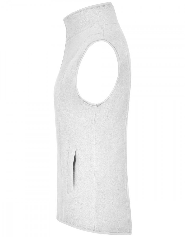 Fleeceweste Damen weiß