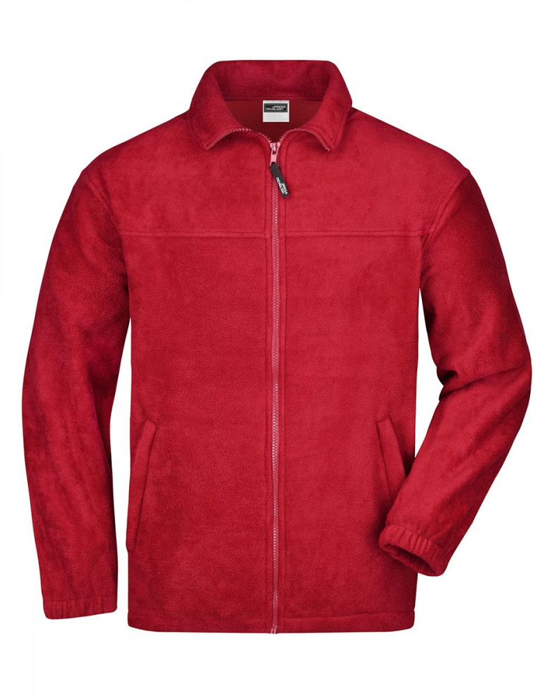 Fleecejacke Herren Rot