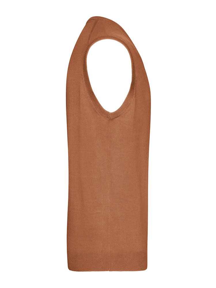 Strickpullunder Beige