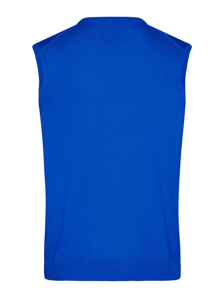 Strick Pullunder Herren in Blau mit V-Ausschnitt – klassisch, bequem und ideal für Beruf & Freizeit