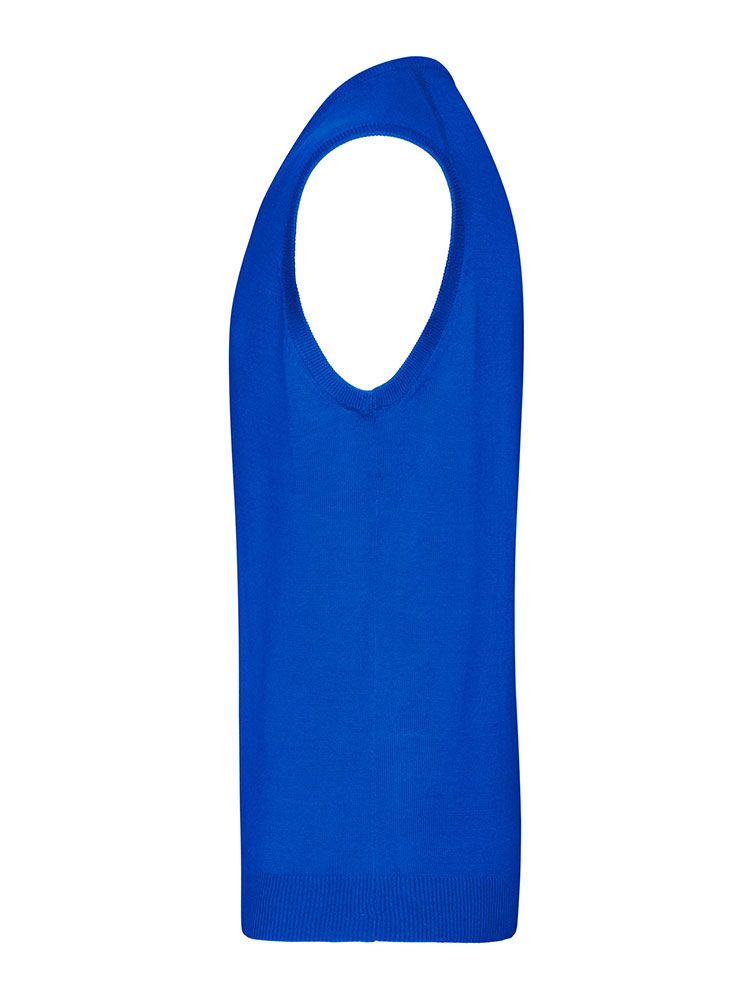 Strick Pullunder Herren in Blau mit V-Ausschnitt – klassisch, bequem und ideal für Beruf & Freizeit