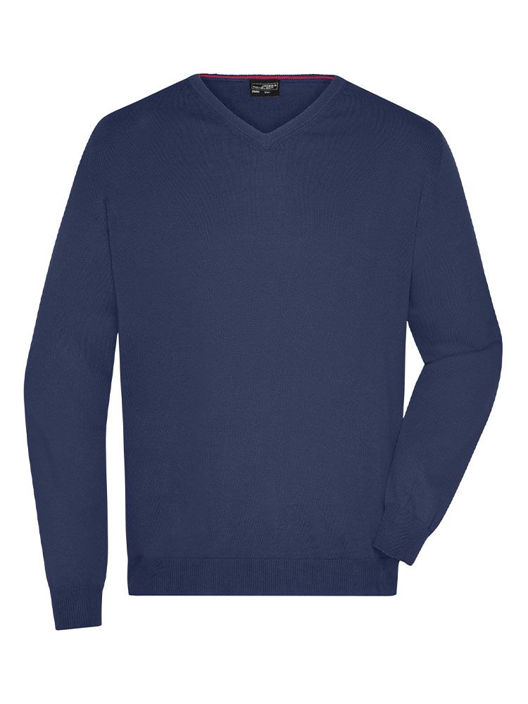 Strickpullover Herren Dunkelblau