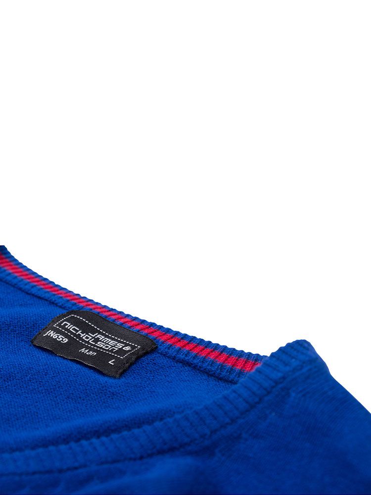 Strickpullover Herren Blau