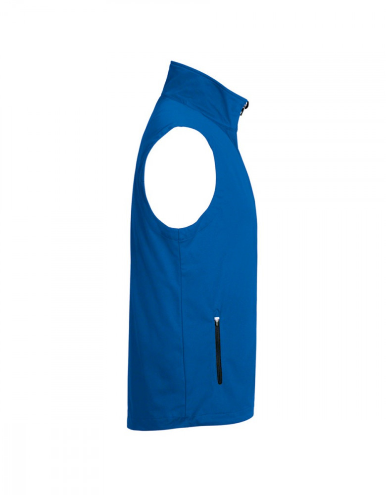 Herren Softshell Weste Blau