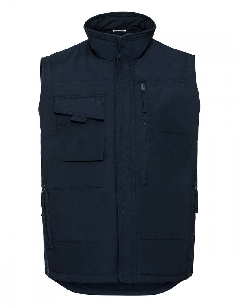 Warme Arbeitsweste Dunkelblau