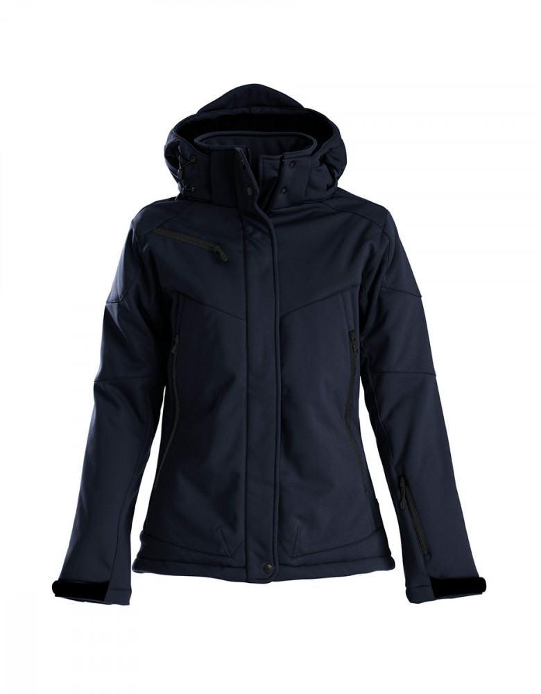 Dunkelblaue Softshelljacke Damen
