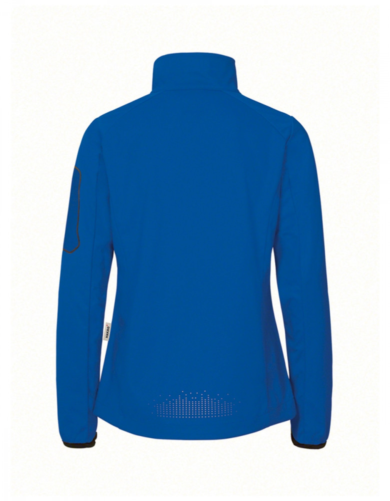 Leichte Damen Softshell Jacke Dunkelblau aus dehnfähigem Stretch-Material