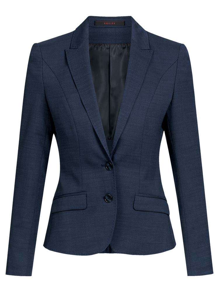 Dunkelblauer Damen Blazer Slim Fit