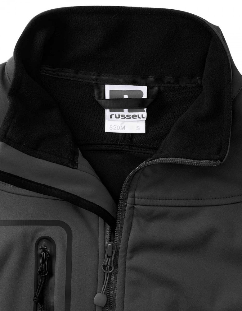 SoftShelljacke Herren in Schwarz