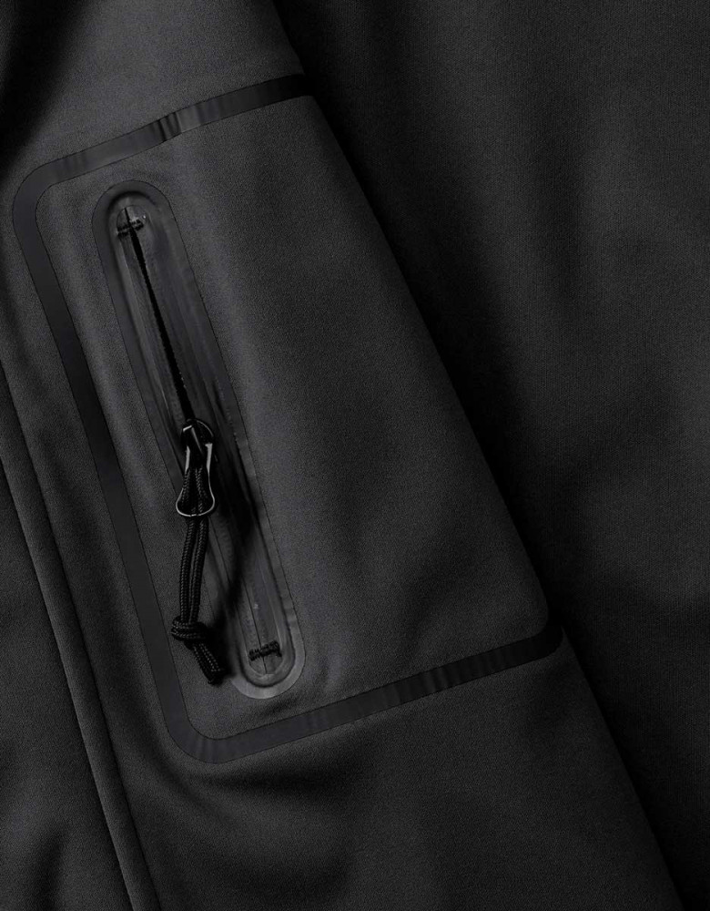 SoftShelljacke Herren in Schwarz