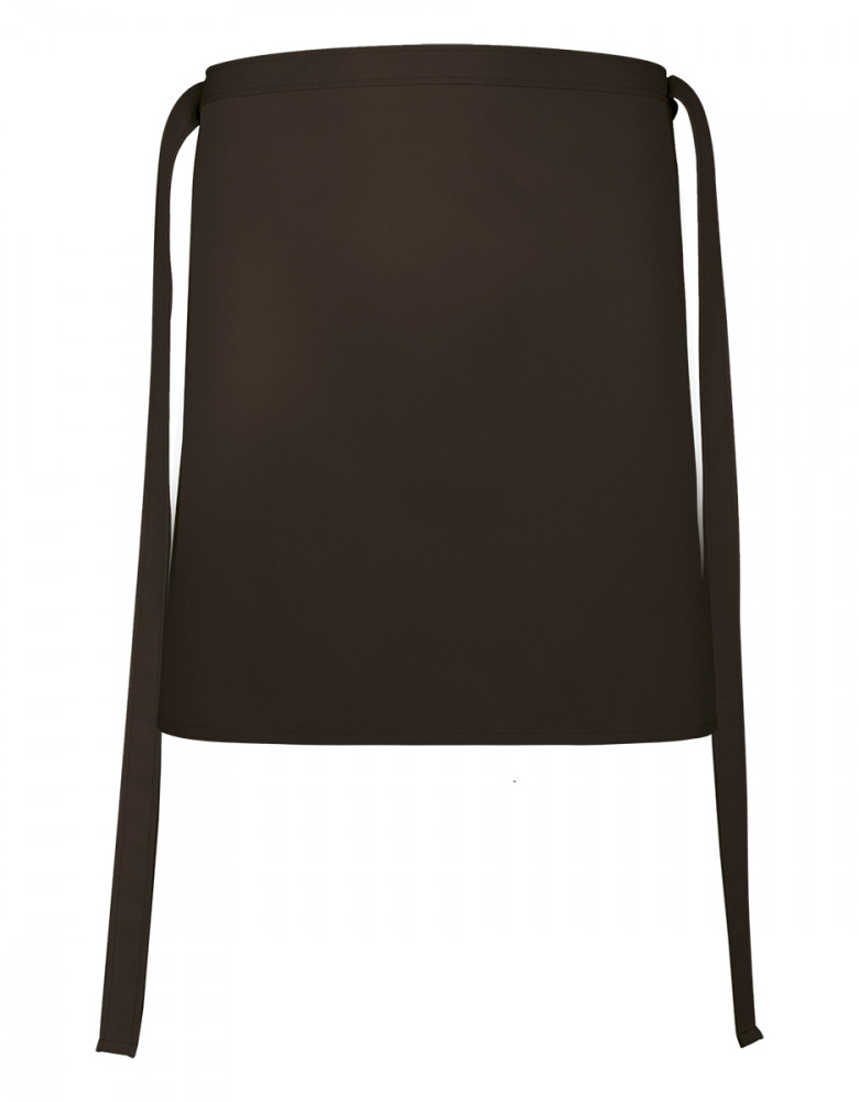 Kurze Schürze in Chocolate Braun