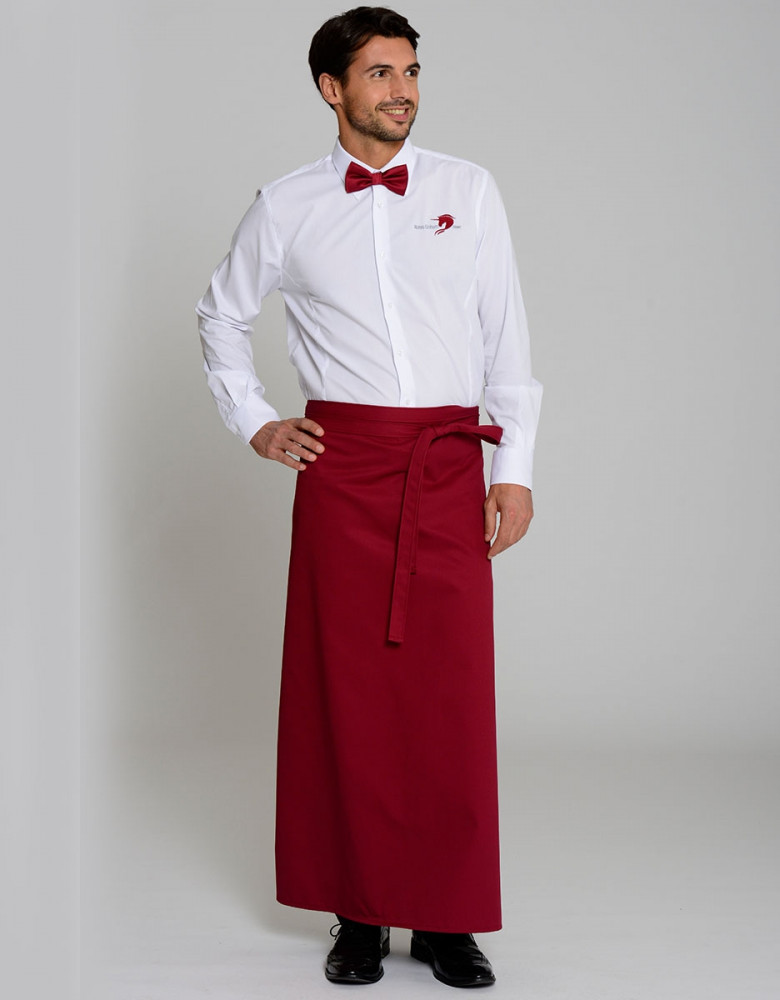 Herren Schürze in Rot