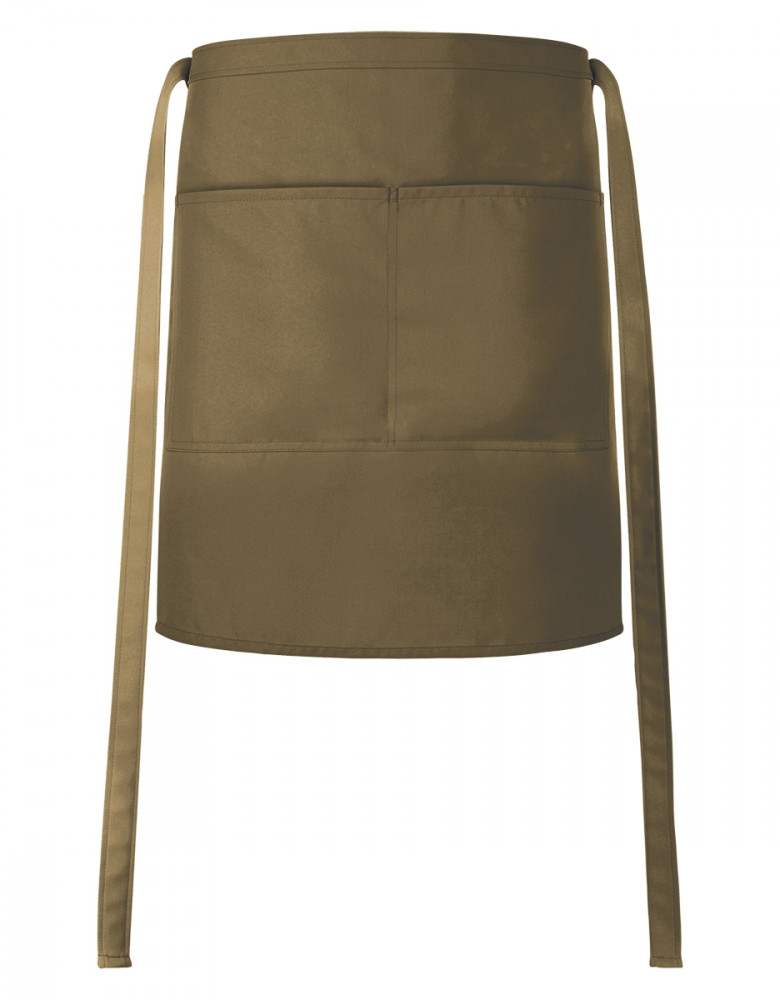 Bistroschürzen Braun besticken