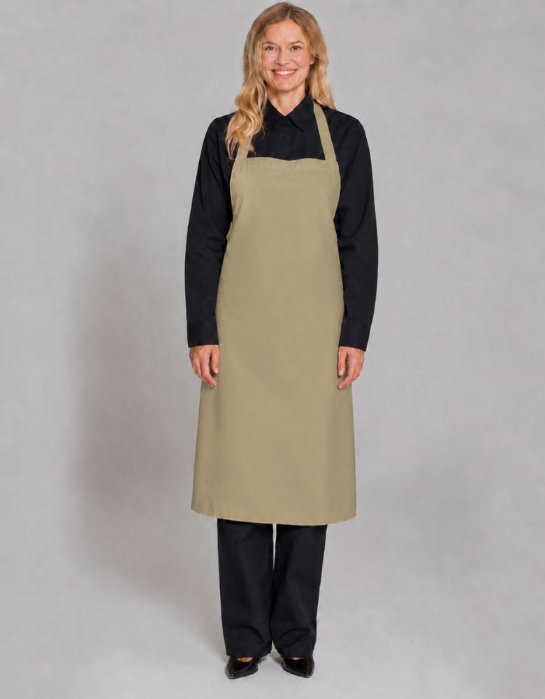 Schürze Beige