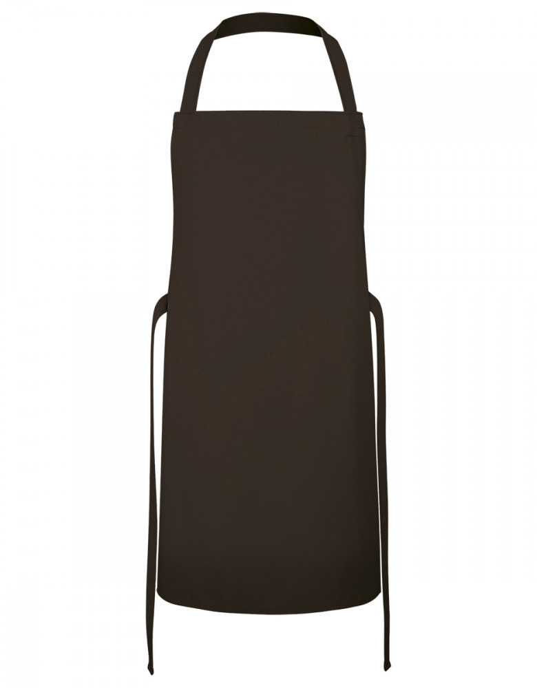 Schürze Dunkelbraun