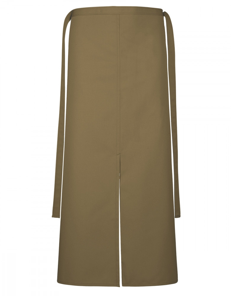 Lange Kellnerschürze Braun