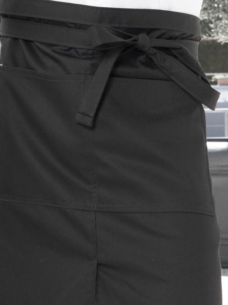 Lange Schürze Schwarz