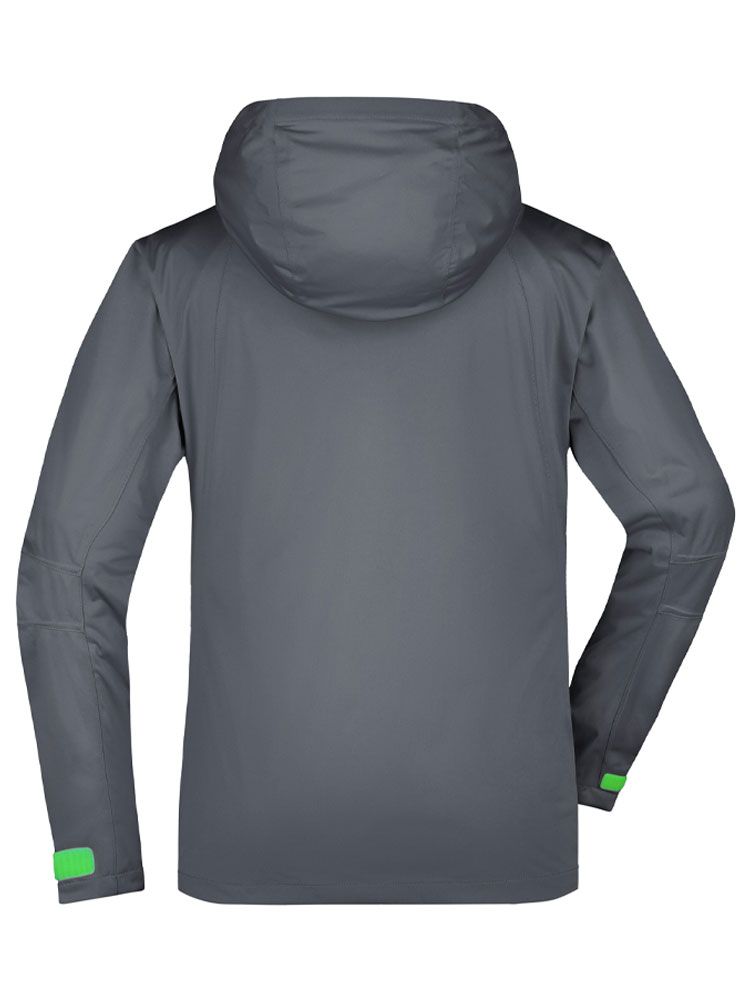 Outdoor Jacke Damen Dunkelgrau