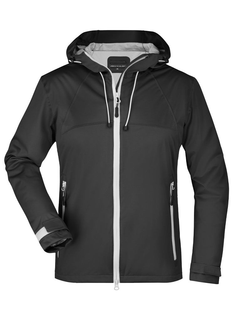 Outdoor Jacke Damen Schwarz