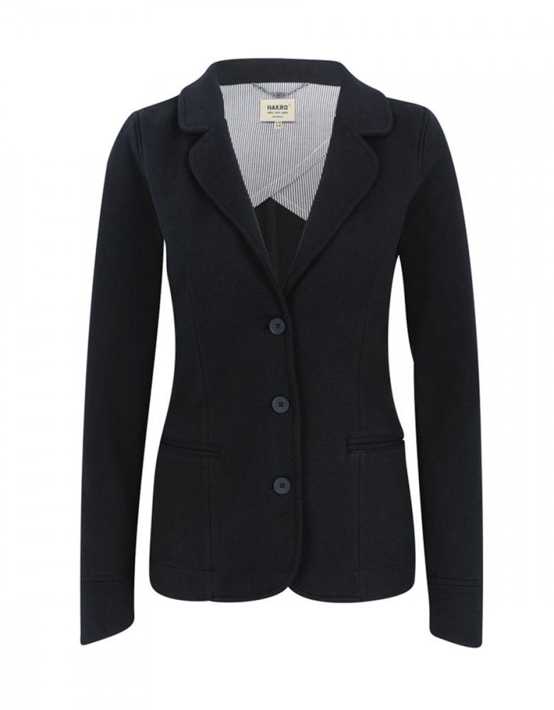 Sweatblazer Damen in Schwarz – eleganter, bequemer Blazer für Business und Freizeit