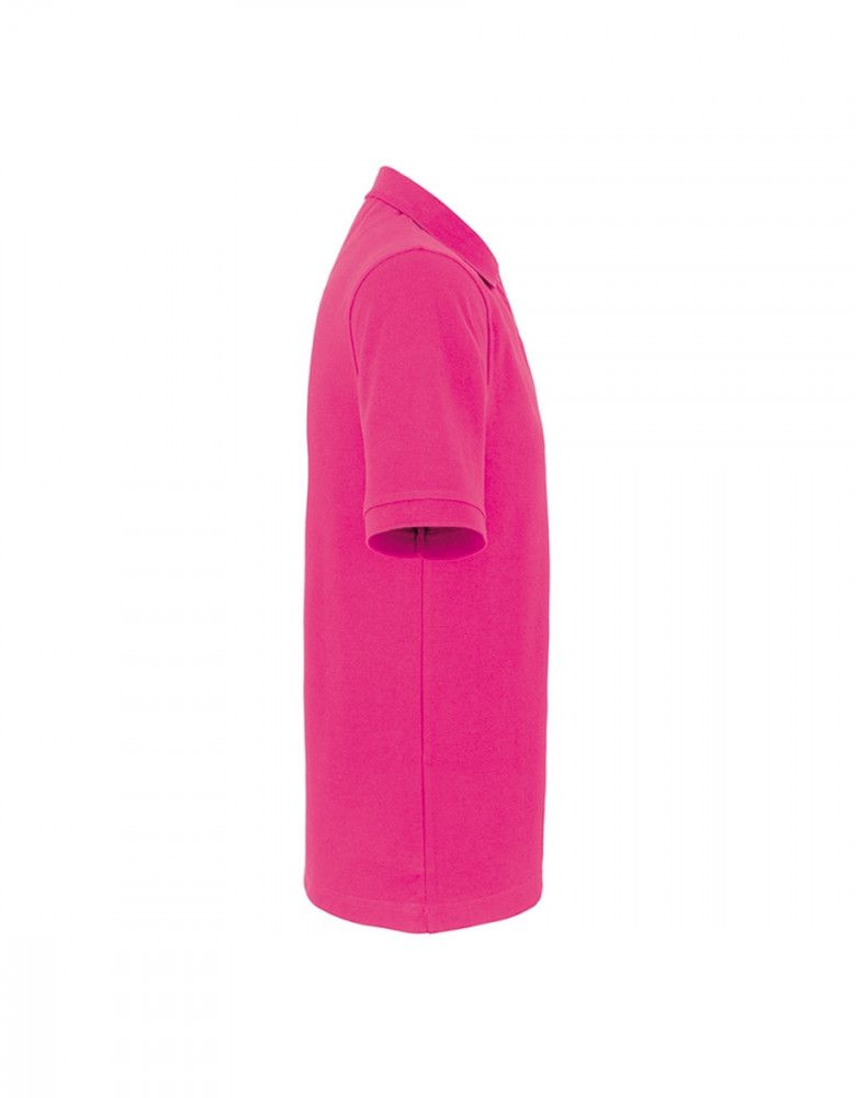 Poloshirt Herren in Pink – funktionales Piqué-Poloshirt mit 3-Knopf-Leiste, Nackenband und Seitenschlitzen, strapazierfähig und pflegeleicht