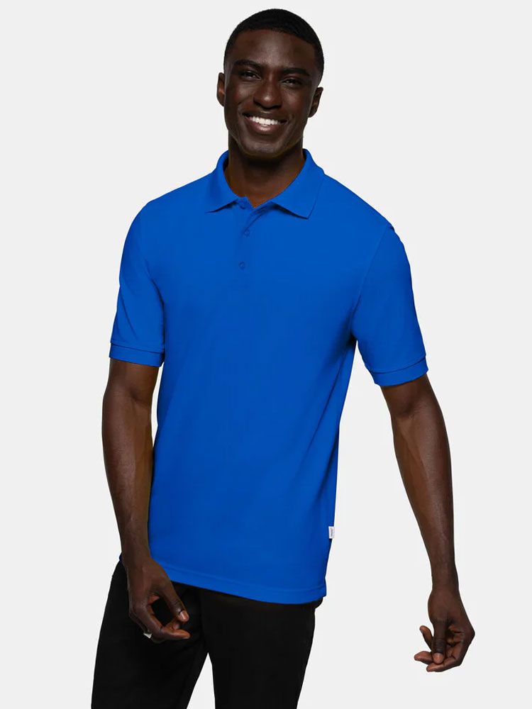 Polo Shirt Herren Blau