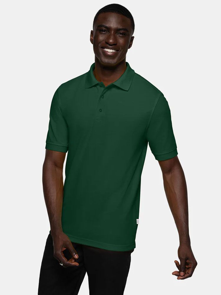Polo Shirt Herren Dunkelgrün
