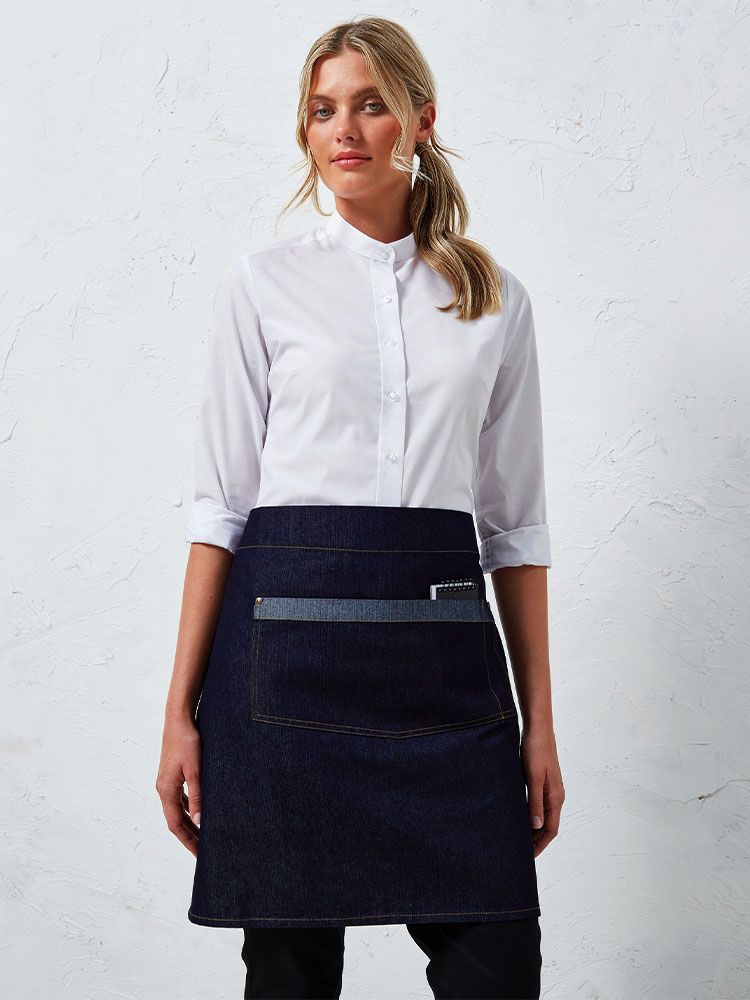 Kurze Bistroschürze