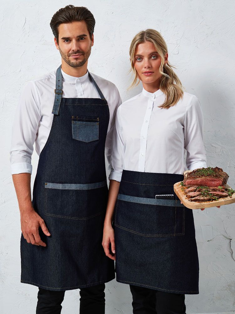 Kurze Bistroschürze