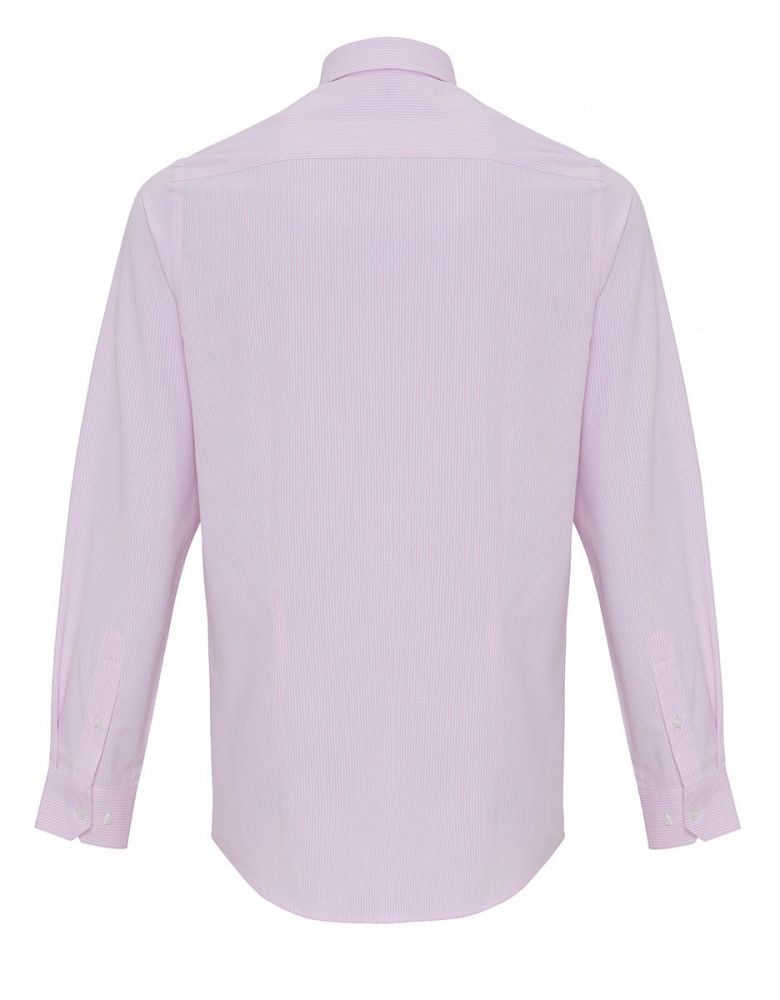 Hemd pink-weiß gestreift