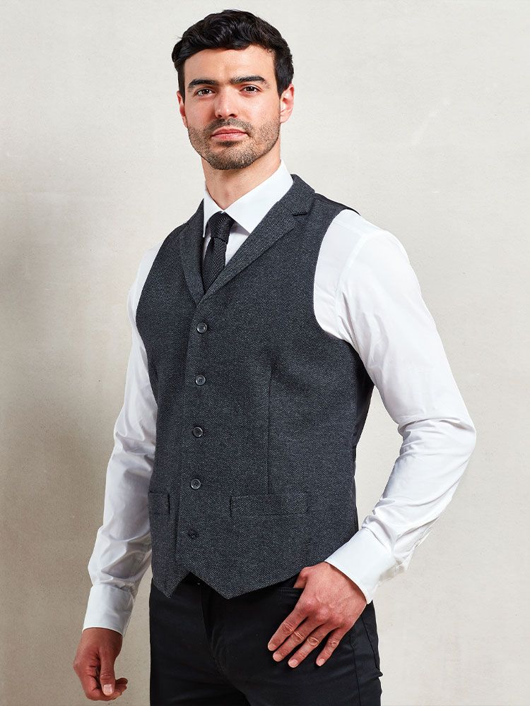 Serviceweste Herren Grau