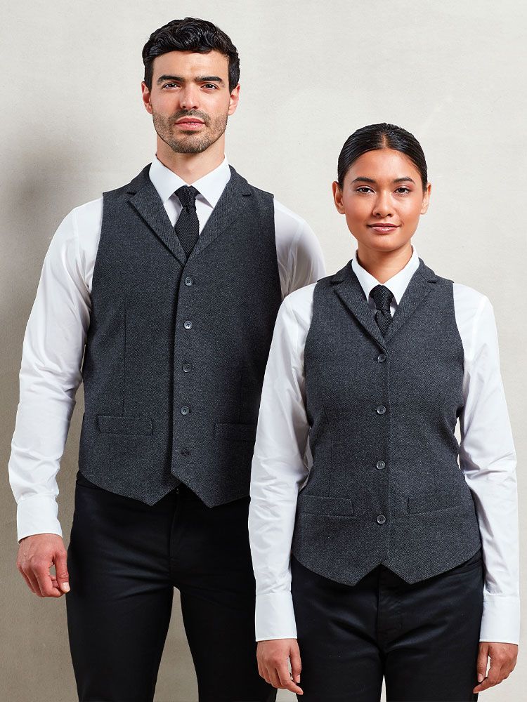 Serviceweste Herren Grau