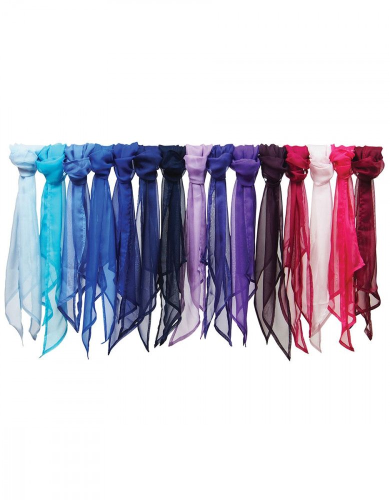 Chiffon Scarf Colours