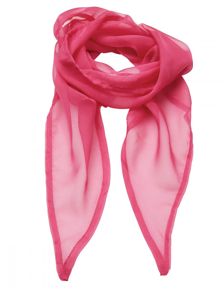 Chiffon Halstuch Rosa