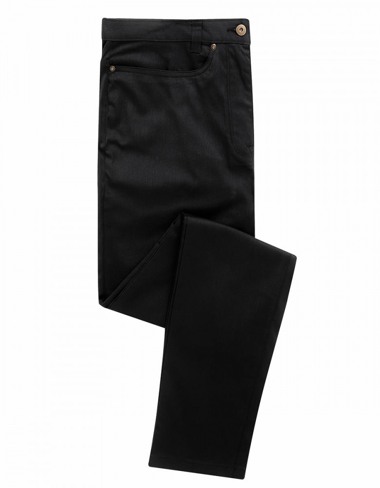 Chino Jeans Herren Schwarz