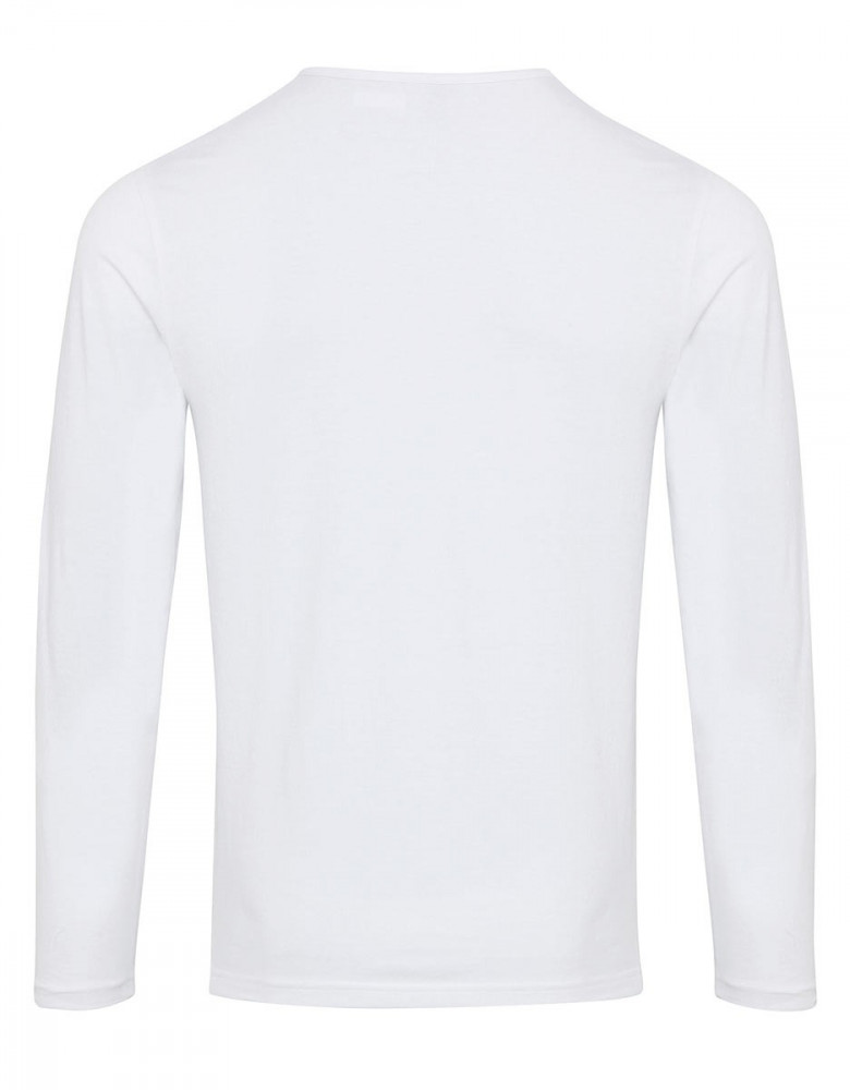 Henley Langarmshirt Herren