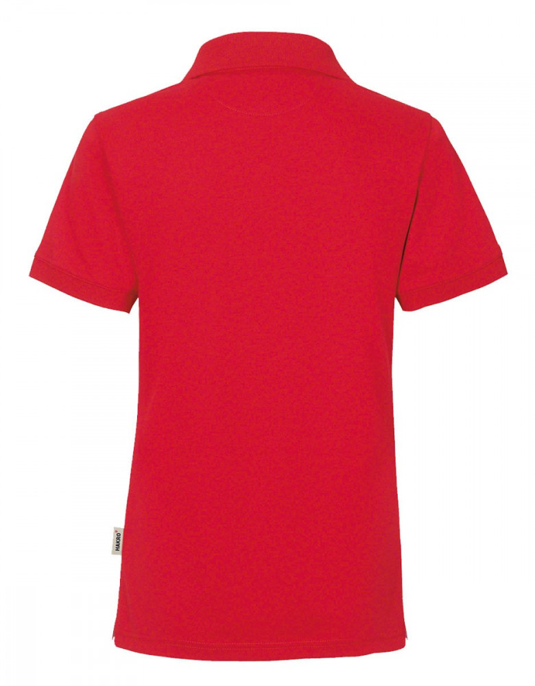 Rotes Polo Shirt Damen – atmungsaktiv, tailliert, funktional für Arbeit & Freizeit