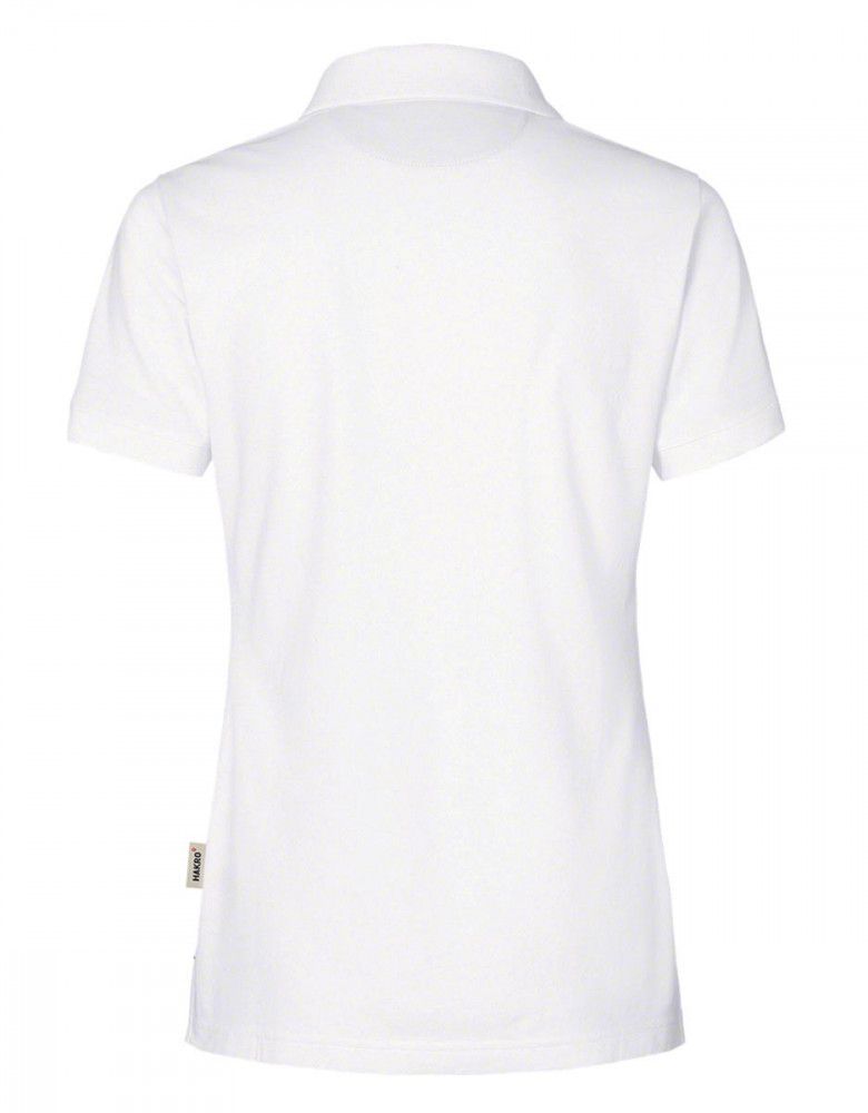 Damen Poloshirt Cotton-Tec in Royalblau, tailliert, mit Polokragen und Knopfleiste