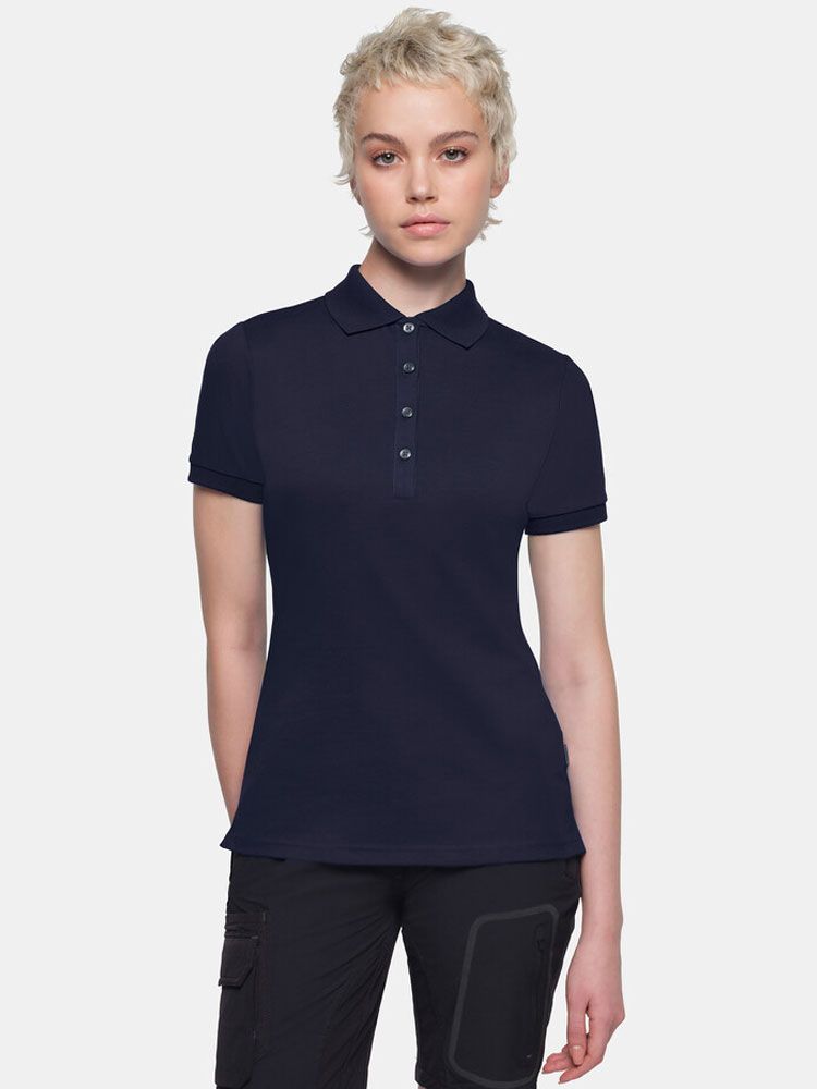 Womens Polo Shirt Cotton-Tec