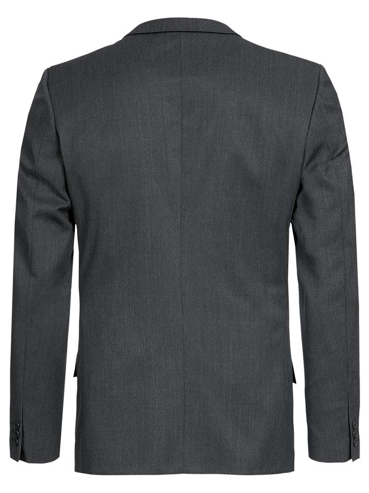 Graues Sakko Herren Slim Fit mit schlankem Schnitt – ideal für Rezeption, Messe oder professionelle Kundenberatung