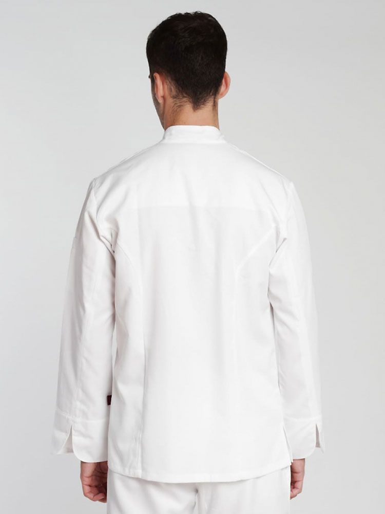 Moderne Kochjacke Herren Weiß