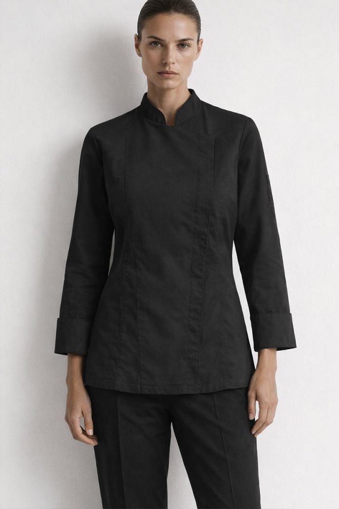 Moderne Damen Kochjacke