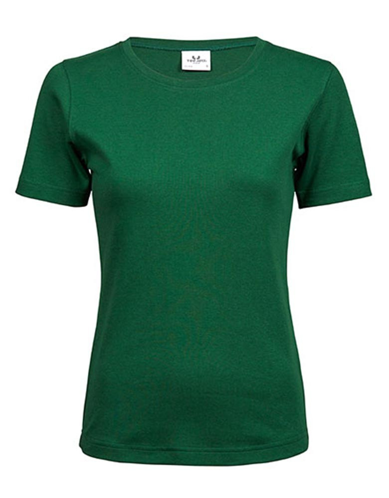 T-Shirt Rundhals Damen Grün