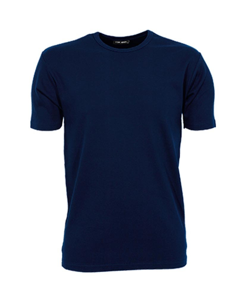 T-Shirt Rundhals Herren Blau