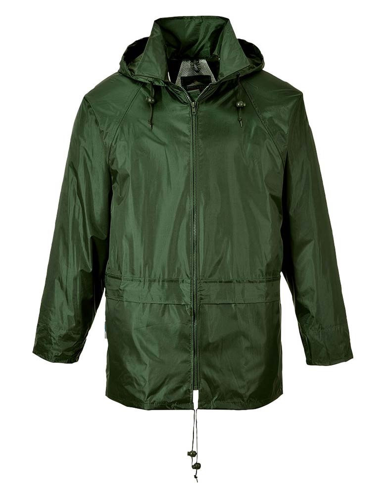 Arbeits Regenjacke Green